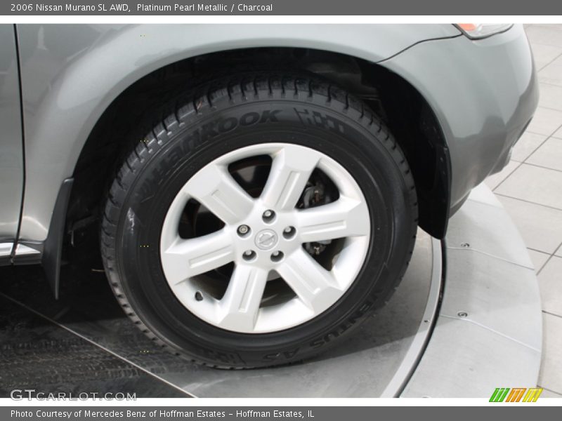Platinum Pearl Metallic / Charcoal 2006 Nissan Murano SL AWD