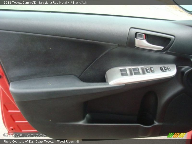 Barcelona Red Metallic / Black/Ash 2012 Toyota Camry SE