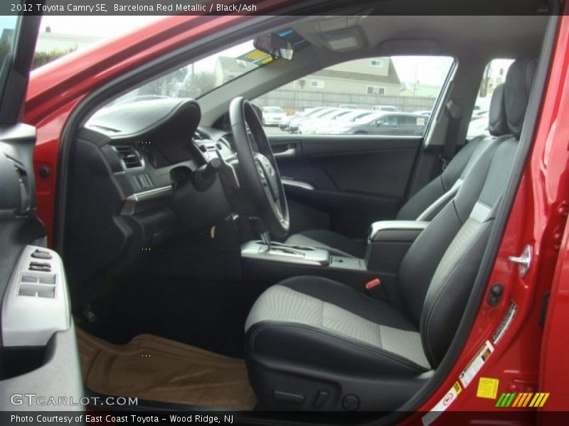 Barcelona Red Metallic / Black/Ash 2012 Toyota Camry SE