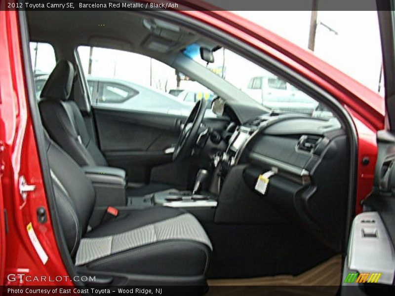 Barcelona Red Metallic / Black/Ash 2012 Toyota Camry SE