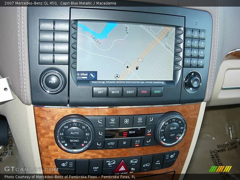 Capri Blue Metallic / Macadamia 2007 Mercedes-Benz GL 450