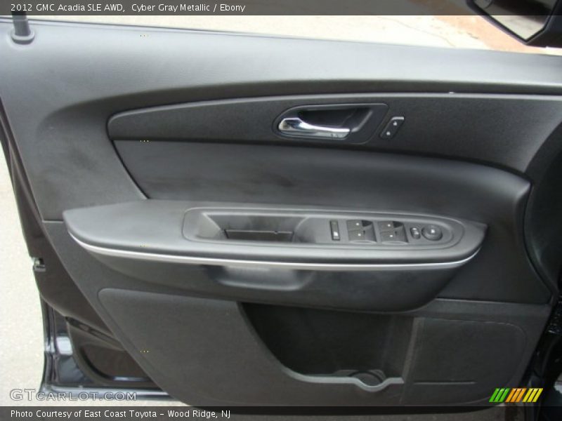 Cyber Gray Metallic / Ebony 2012 GMC Acadia SLE AWD