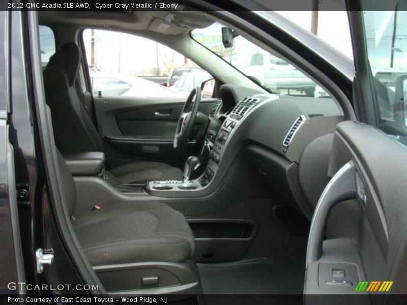 Cyber Gray Metallic / Ebony 2012 GMC Acadia SLE AWD
