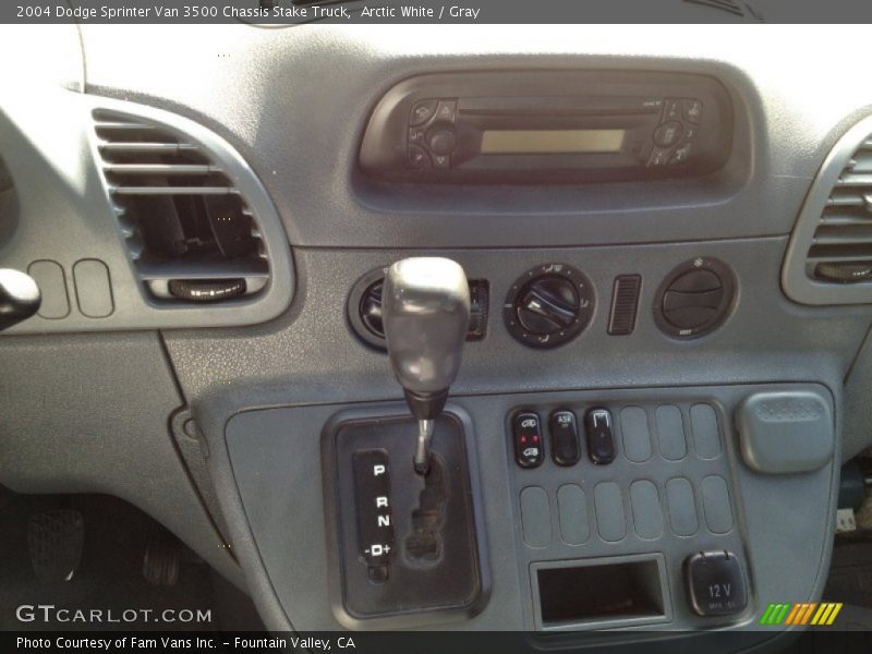 Controls of 2004 Sprinter Van 3500 Chassis Stake Truck