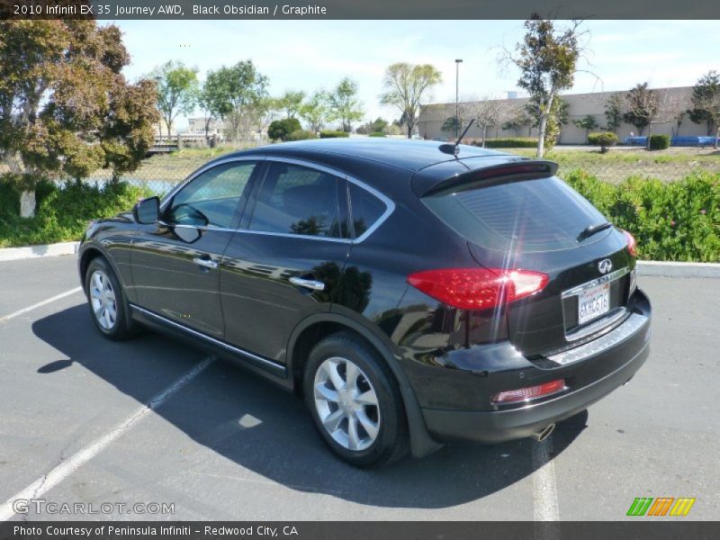 Black Obsidian / Graphite 2010 Infiniti EX 35 Journey AWD