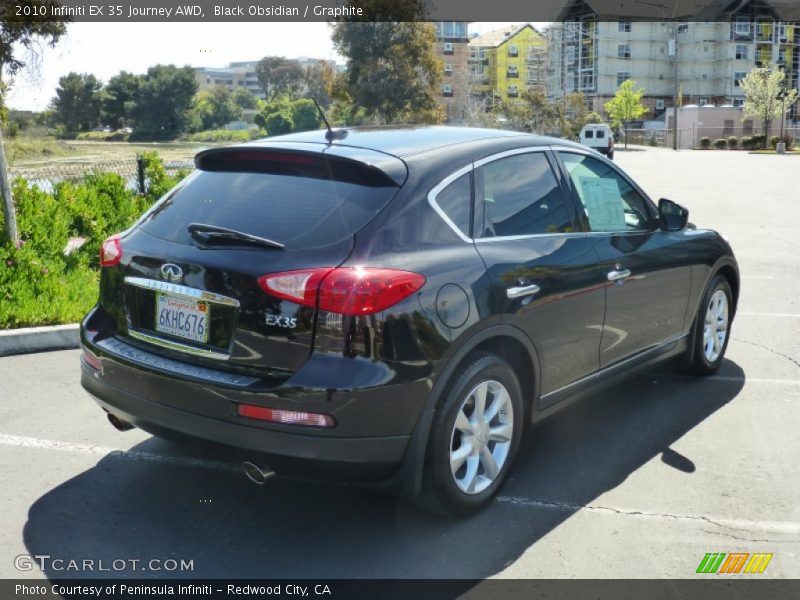 Black Obsidian / Graphite 2010 Infiniti EX 35 Journey AWD