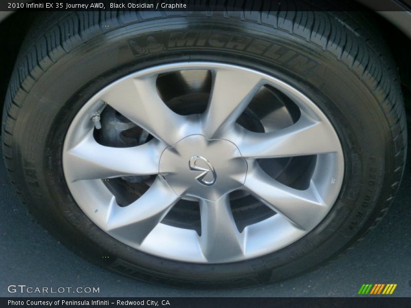 Black Obsidian / Graphite 2010 Infiniti EX 35 Journey AWD