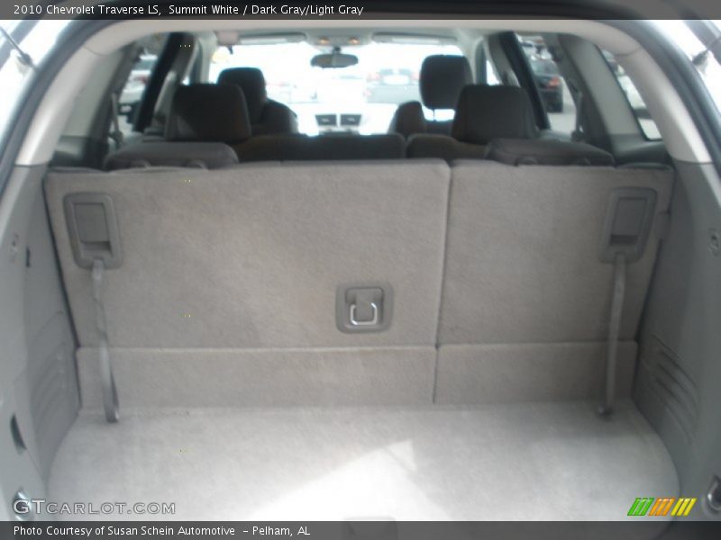 Summit White / Dark Gray/Light Gray 2010 Chevrolet Traverse LS