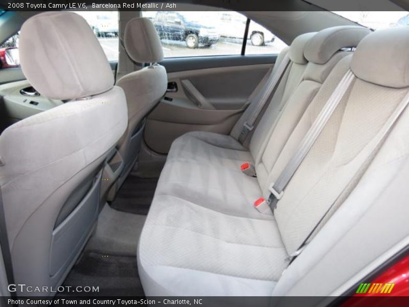 Barcelona Red Metallic / Ash 2008 Toyota Camry LE V6