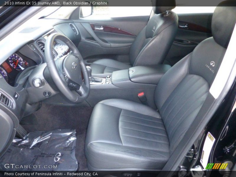 Black Obsidian / Graphite 2010 Infiniti EX 35 Journey AWD