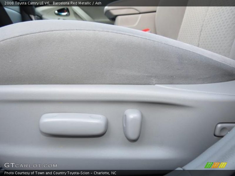 Barcelona Red Metallic / Ash 2008 Toyota Camry LE V6