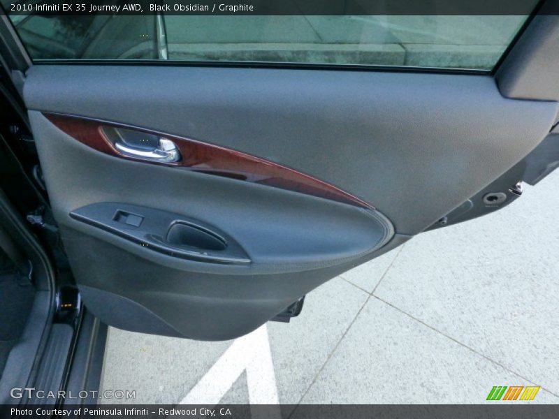 Black Obsidian / Graphite 2010 Infiniti EX 35 Journey AWD