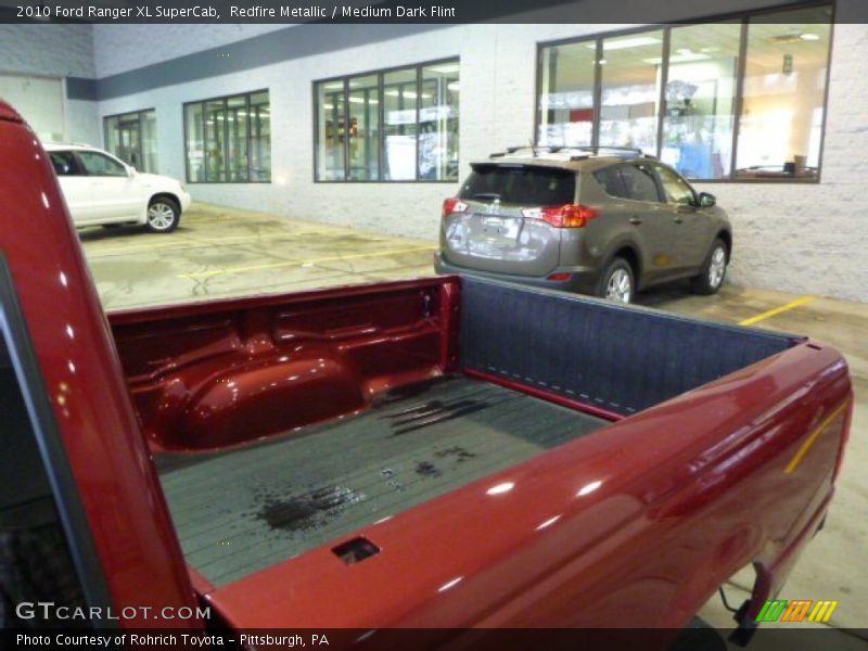 Redfire Metallic / Medium Dark Flint 2010 Ford Ranger XL SuperCab