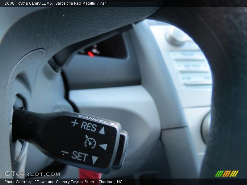 Barcelona Red Metallic / Ash 2008 Toyota Camry LE V6