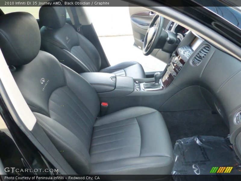 Black Obsidian / Graphite 2010 Infiniti EX 35 Journey AWD
