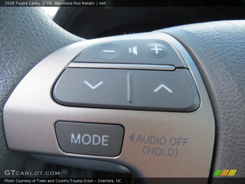 Barcelona Red Metallic / Ash 2008 Toyota Camry LE V6