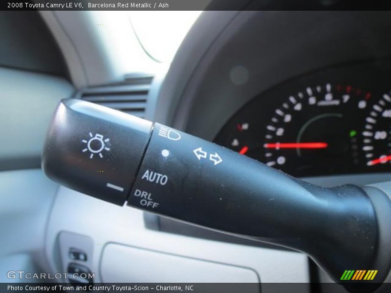 Barcelona Red Metallic / Ash 2008 Toyota Camry LE V6