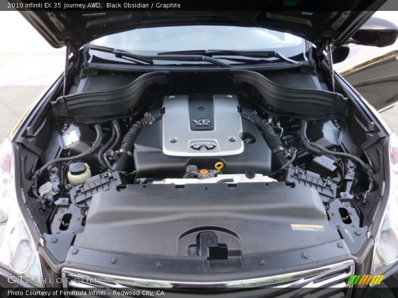 Black Obsidian / Graphite 2010 Infiniti EX 35 Journey AWD