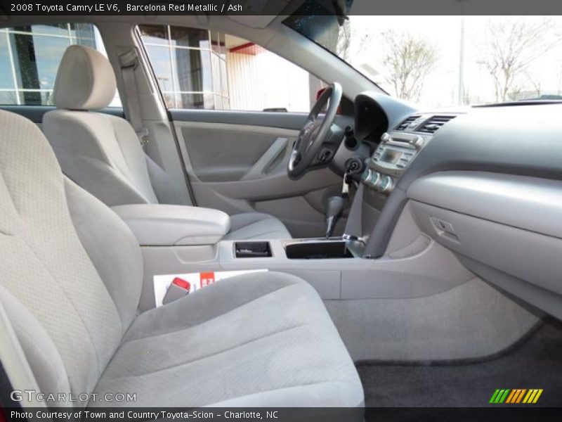 Barcelona Red Metallic / Ash 2008 Toyota Camry LE V6