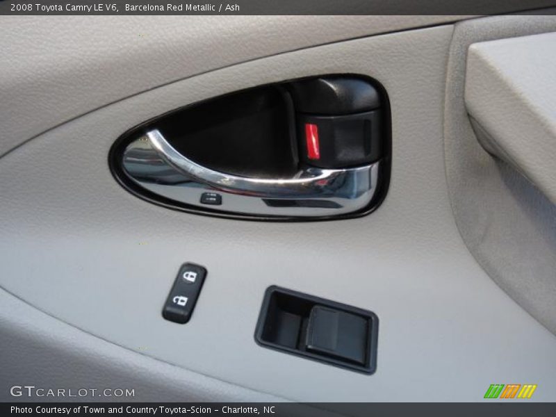 Barcelona Red Metallic / Ash 2008 Toyota Camry LE V6