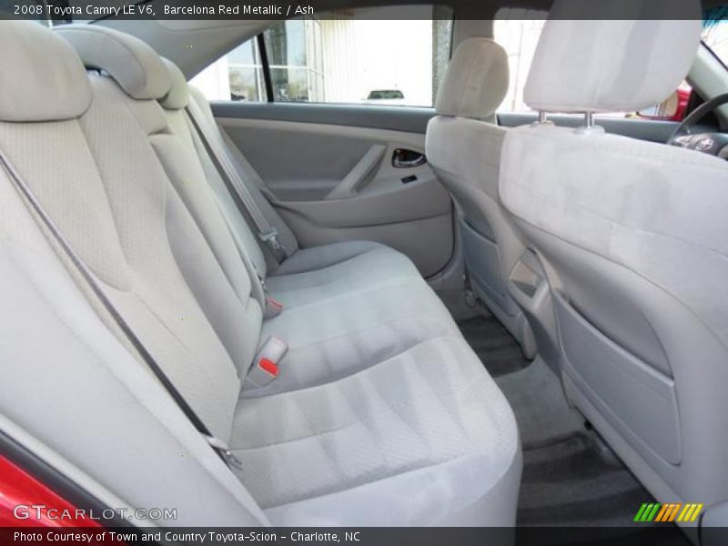Barcelona Red Metallic / Ash 2008 Toyota Camry LE V6
