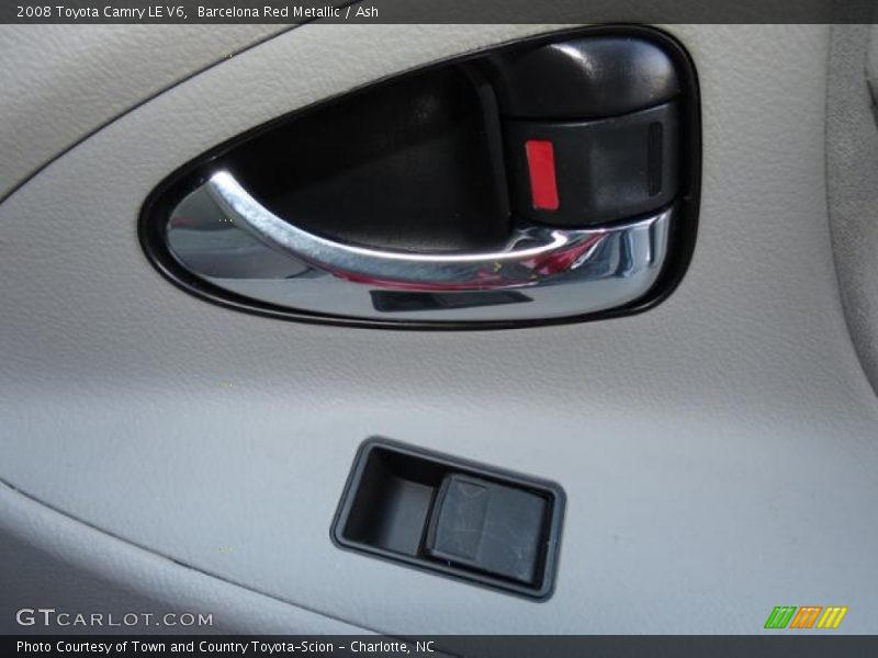 Barcelona Red Metallic / Ash 2008 Toyota Camry LE V6