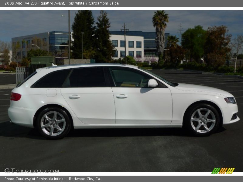 Ibis White / Cardamom Beige 2009 Audi A4 2.0T quattro Avant