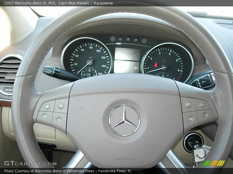 Capri Blue Metallic / Macadamia 2007 Mercedes-Benz GL 450