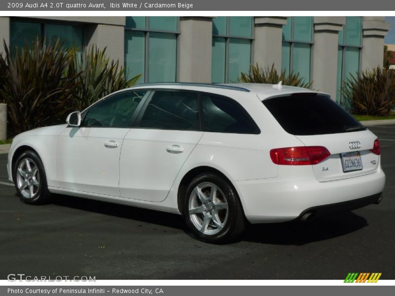 Ibis White / Cardamom Beige 2009 Audi A4 2.0T quattro Avant