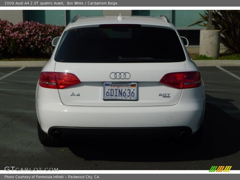 Ibis White / Cardamom Beige 2009 Audi A4 2.0T quattro Avant