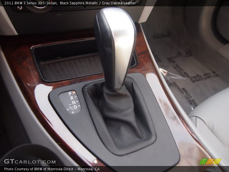 Black Sapphire Metallic / Gray Dakota Leather 2011 BMW 3 Series 335i Sedan