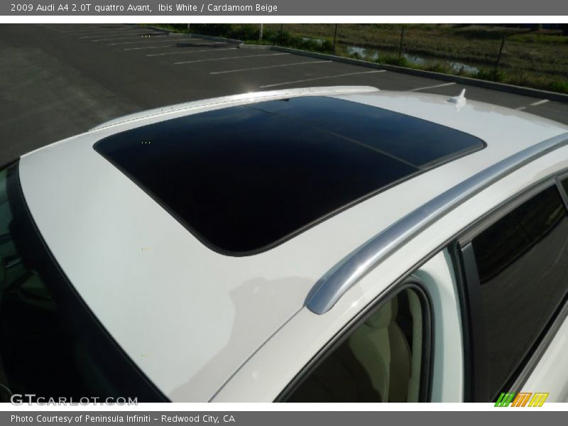 Ibis White / Cardamom Beige 2009 Audi A4 2.0T quattro Avant
