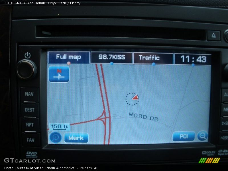 Onyx Black / Ebony 2010 GMC Yukon Denali