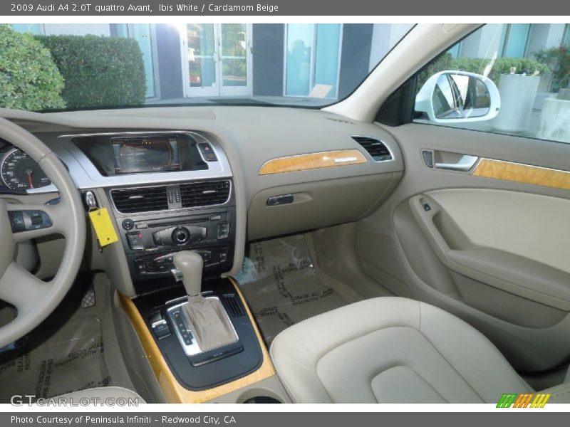 Ibis White / Cardamom Beige 2009 Audi A4 2.0T quattro Avant
