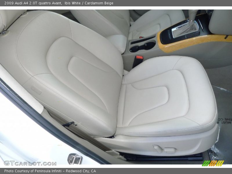 Ibis White / Cardamom Beige 2009 Audi A4 2.0T quattro Avant
