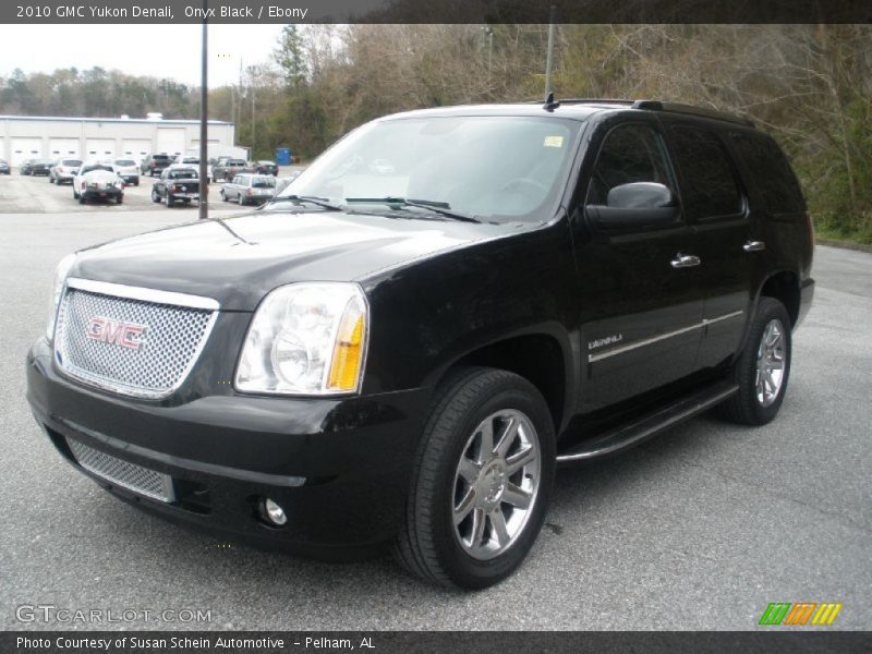 Onyx Black / Ebony 2010 GMC Yukon Denali
