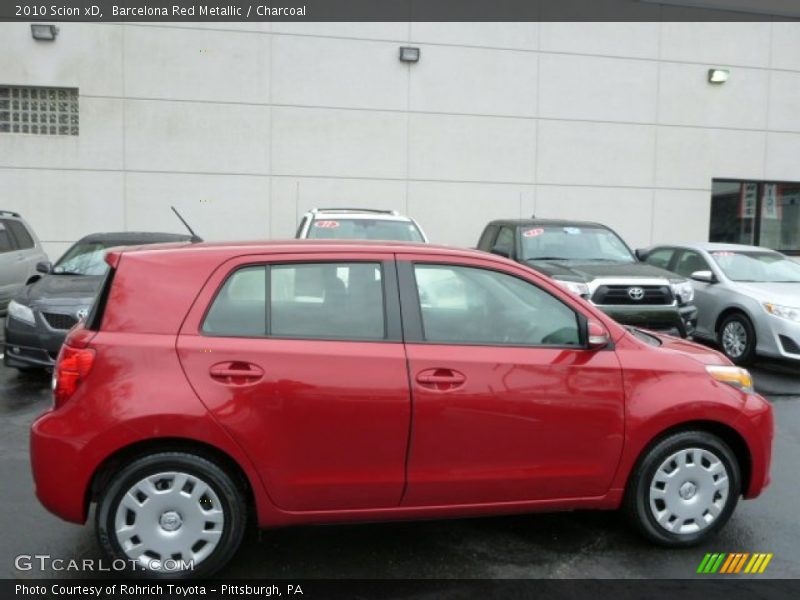 Barcelona Red Metallic / Charcoal 2010 Scion xD