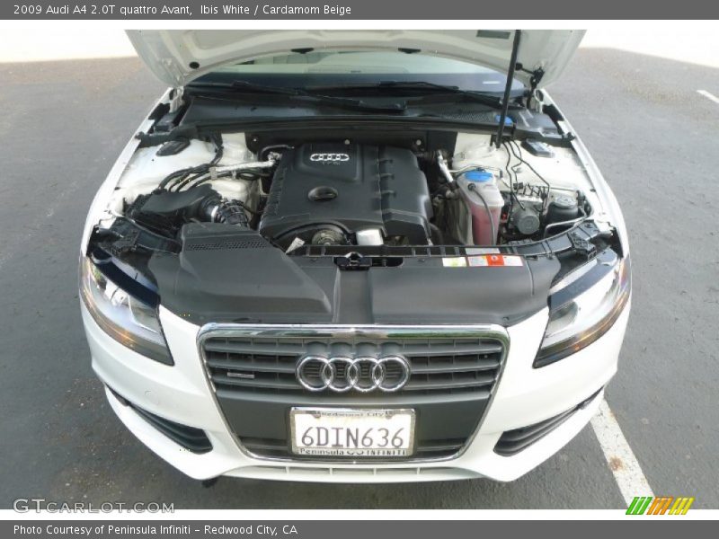 Ibis White / Cardamom Beige 2009 Audi A4 2.0T quattro Avant