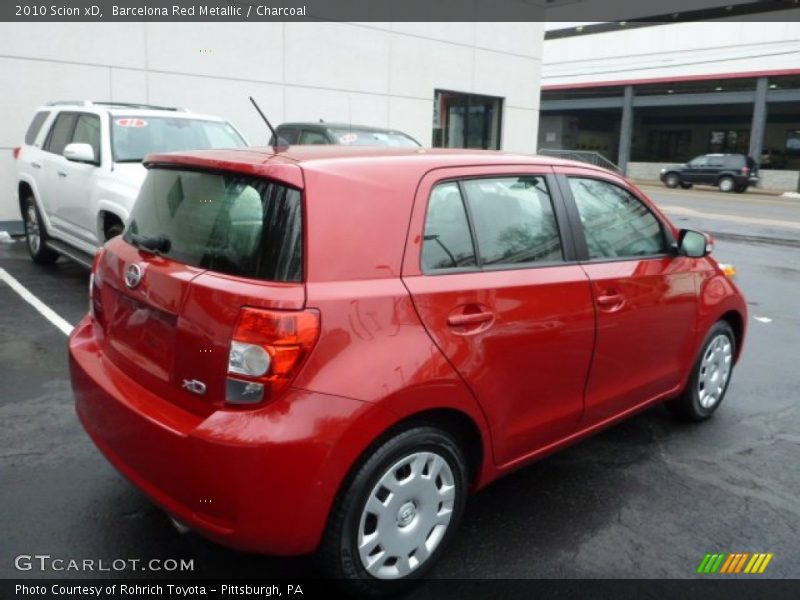 Barcelona Red Metallic / Charcoal 2010 Scion xD