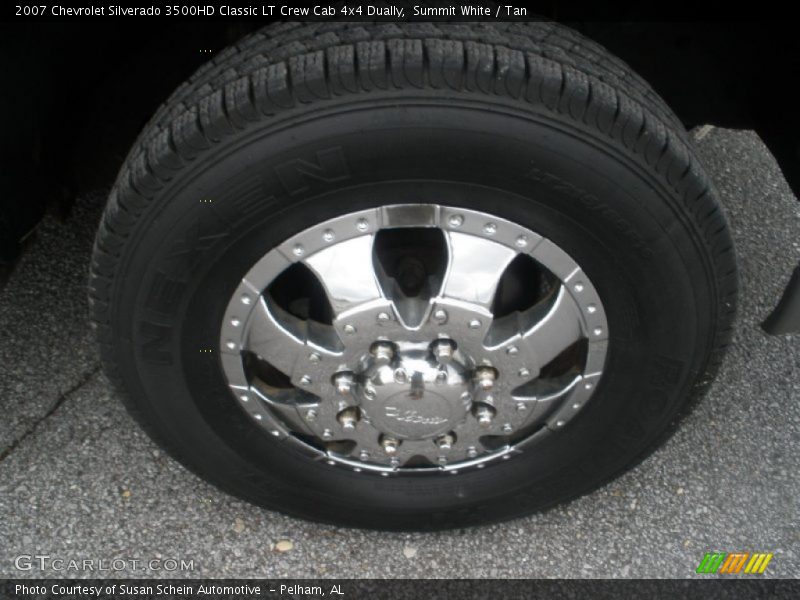 Summit White / Tan 2007 Chevrolet Silverado 3500HD Classic LT Crew Cab 4x4 Dually