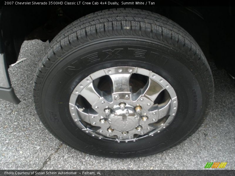 Summit White / Tan 2007 Chevrolet Silverado 3500HD Classic LT Crew Cab 4x4 Dually