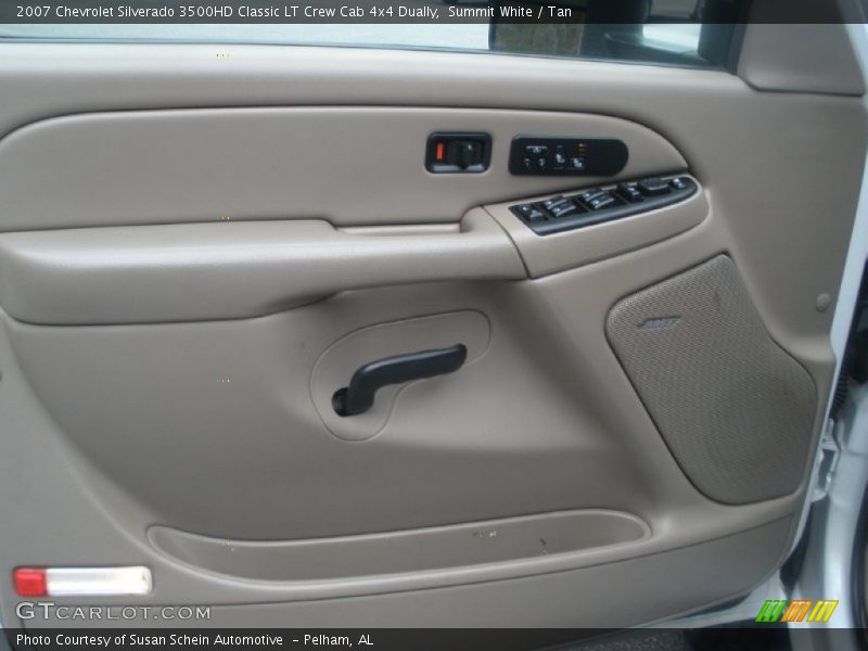 Summit White / Tan 2007 Chevrolet Silverado 3500HD Classic LT Crew Cab 4x4 Dually