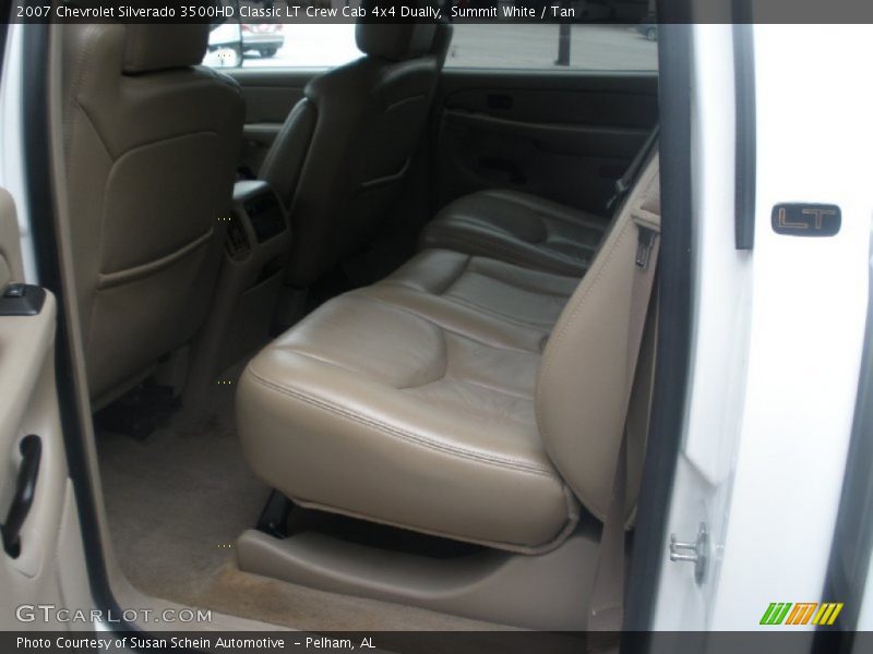 Summit White / Tan 2007 Chevrolet Silverado 3500HD Classic LT Crew Cab 4x4 Dually