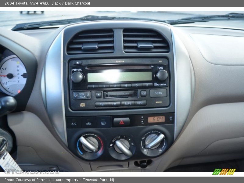 Black / Dark Charcoal 2004 Toyota RAV4 4WD