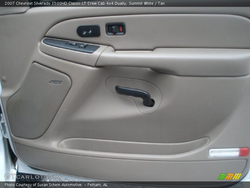 Summit White / Tan 2007 Chevrolet Silverado 3500HD Classic LT Crew Cab 4x4 Dually
