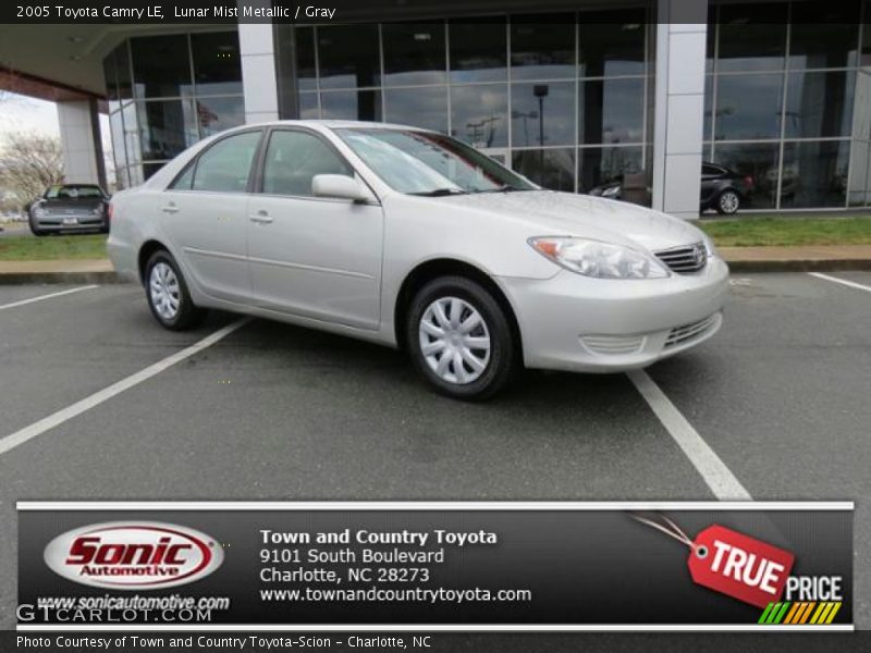 Lunar Mist Metallic / Gray 2005 Toyota Camry LE
