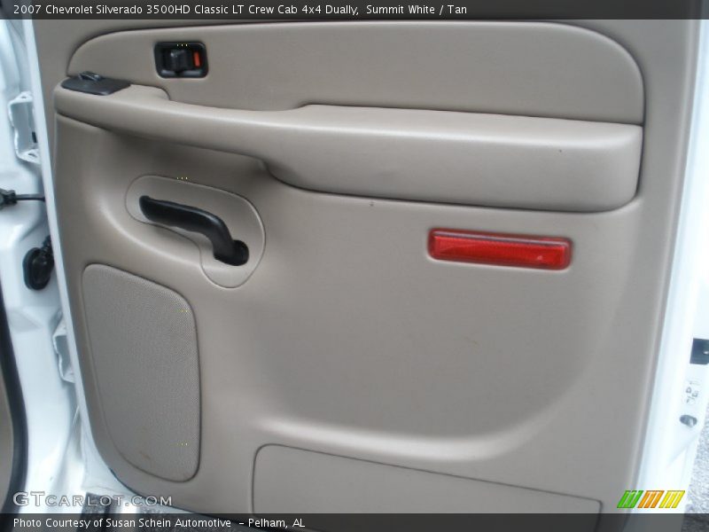 Summit White / Tan 2007 Chevrolet Silverado 3500HD Classic LT Crew Cab 4x4 Dually