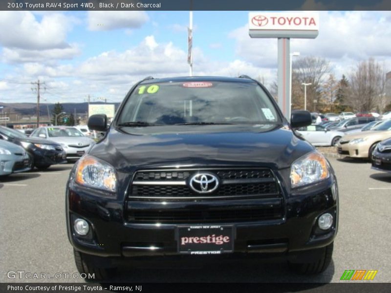Black / Dark Charcoal 2010 Toyota RAV4 Sport 4WD