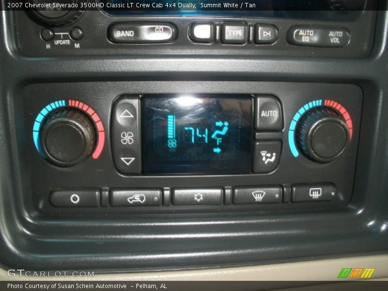 Summit White / Tan 2007 Chevrolet Silverado 3500HD Classic LT Crew Cab 4x4 Dually