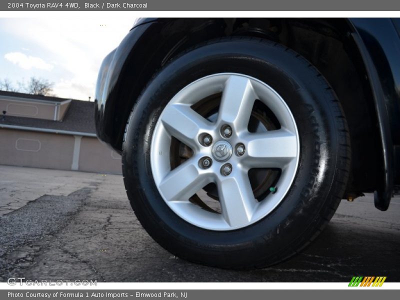 Black / Dark Charcoal 2004 Toyota RAV4 4WD